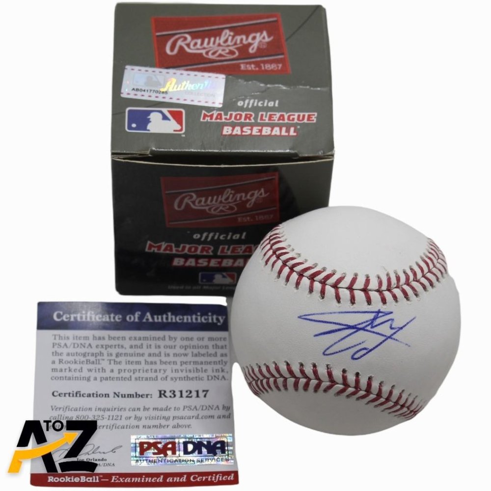 Gregory Polanco Signed Rookie Baseball PSA/DNA Pittsburgh Pirates Autographed Ra